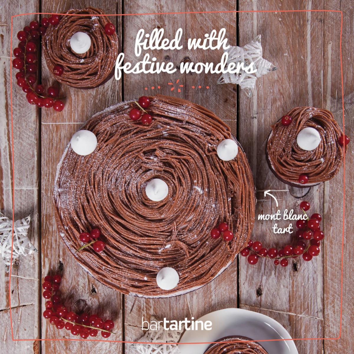 Filled with Festive Wonders: Mont Blanc Tart!